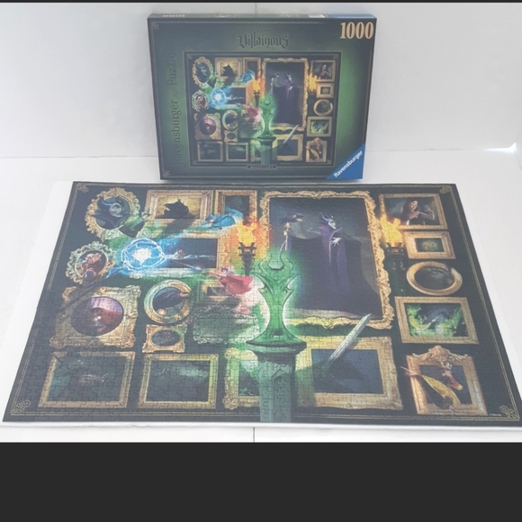 Disney Villainous Maleficent 1000-piece puzzle by Ravensburger - Picture 2 of 3